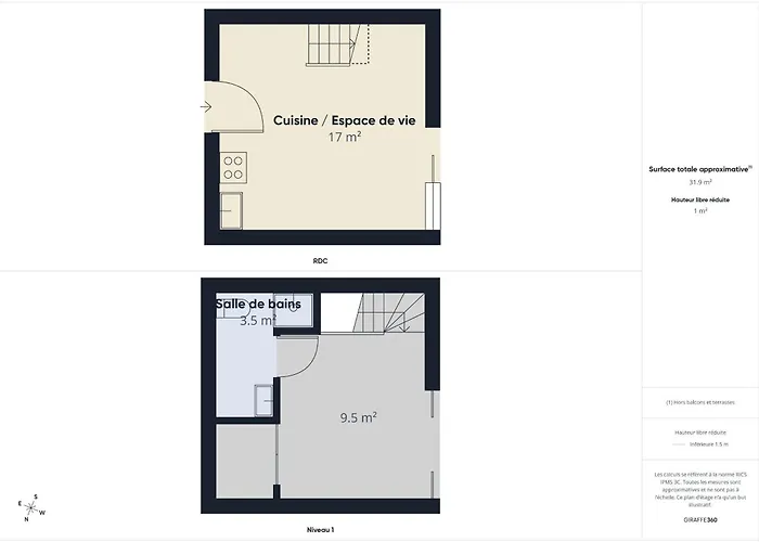 Pour 4, Piscine, A 150 M Daire